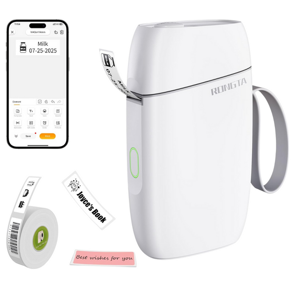 Mini Wireless Portable Bluetooth Label Maker