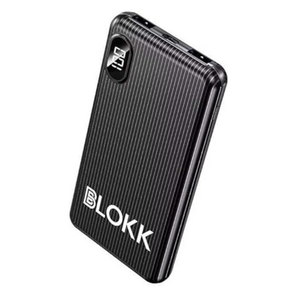Blokk 20,000mAh USB-C Portable Power Bank W/ 128GB Hard Drive