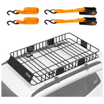 64" x 39" x 6" Universal Rooftop Cargo Carrier Basket