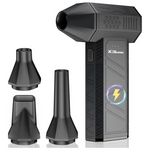 Konpayde 180,000 RPM 3-Speed Cordless Electric Air Duster w/ 4 Nozzles