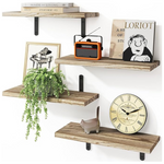 4 Sets Floating Shelves for Wall Storage