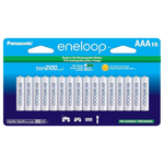 16-Pack Panasonic eneloop AAA 2100 Cycle Rechargeable Batteries