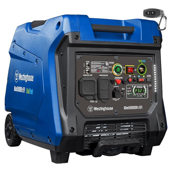 Westinghouse 5000 Watt Dual Fuel Portable Generator