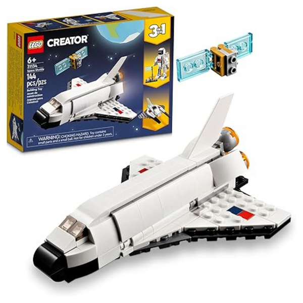 LEGO Creator 3 in 1 Space Shuttle & Spaceship Toys (31134)