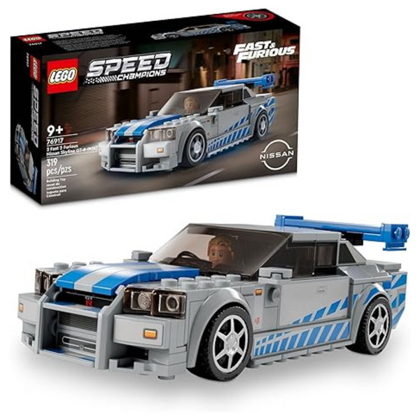 LEGO Speed Champions 2 Fast Nissan Skyline GT-R 76917 Race Car Toy