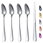 5-Piece Titanium-Plated Stainless Steel Spoon Set