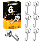 6-Pack Heavy Duty Magnetic Hooks