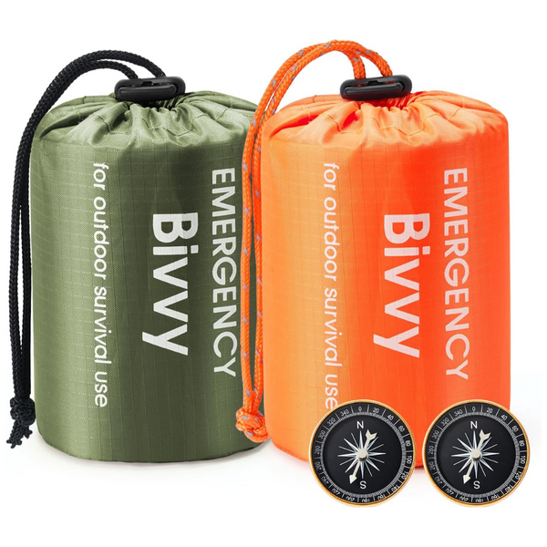 2-Pack Portable Emergency Sleeping Bag