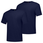 2-Pack Hanes Men's Beefy-T T-Shirt (Navy)