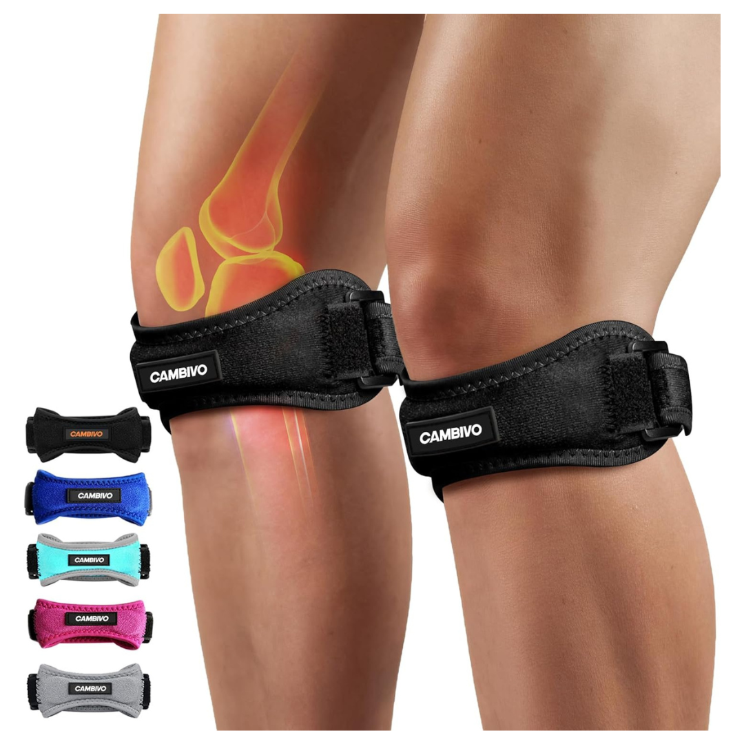2-Pack Cambivo Knee Braces For Women & Men