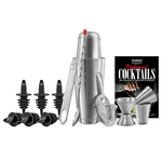 15-Piece NutriChef Mixology Bartender Cocktail Shaker Set