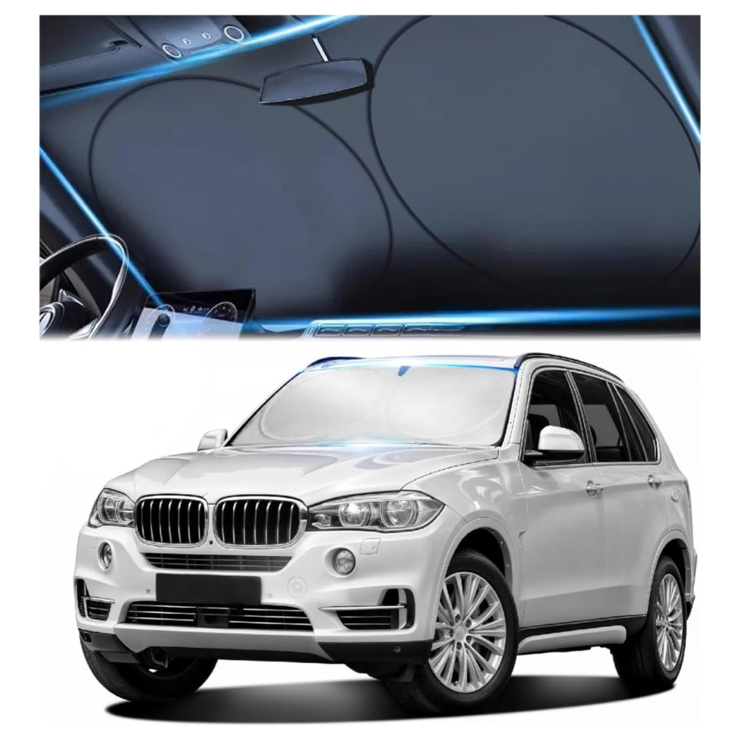 Autopect Windshield Reflective Sun Shade (Medium)