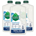 3-Pack 50 Oz Seventh Generation Free & Clear Hand Dish Wash Refill