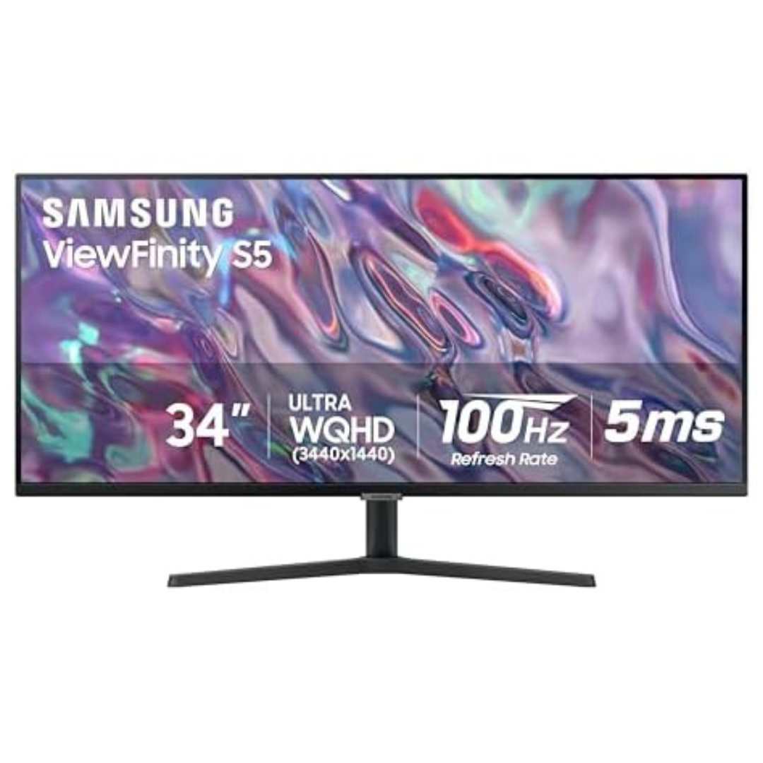 Samsung ViewFinity S5 34" WQHD 100Hz 5ms HDR VA FreeSync Monitor