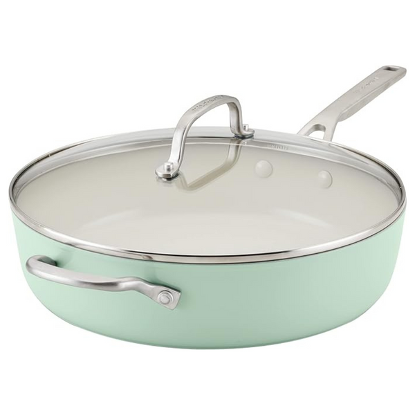 Kitchenaid 5 Qt Hard Anodized Ceramic Nonstick Saute Pan