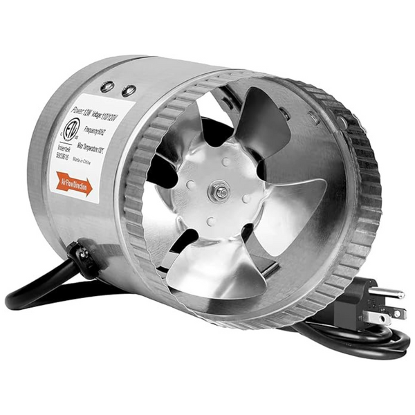 Simple Deluxe 4" 100 CFM Inline Fan