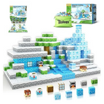 Magnetic Blocks Ice Edition Princess Castle STEM Toys