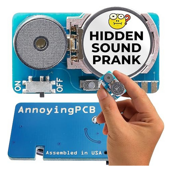 AnnoyingPCB Hidden Sound Prank Device