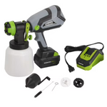 WORKPRO 20V 80 Watts Paint Sprayer W/ Battery & Charger