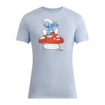 Smurfs Men's Graphic T-Shirts (Blue)
