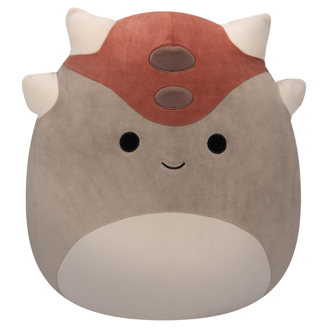 Squishmallows 14" Ainhoca Grey Ankylosaurus Plush
