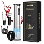 Euhomy Electric Stainless Steel Automatic Wine Opener Set
