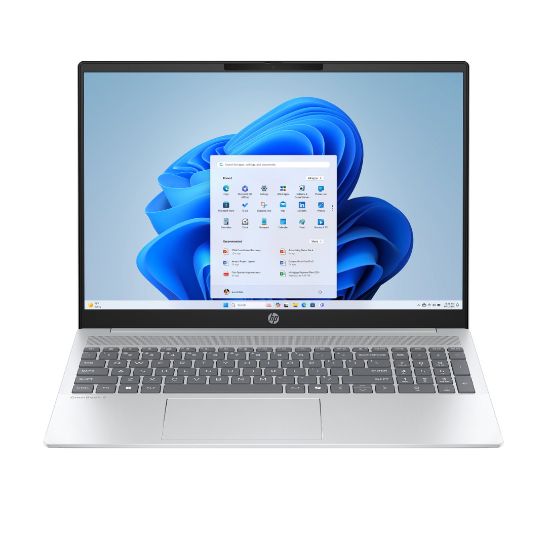 HP OmniBook 5 AI 16 16" FHD+ 2K Touch Laptop (Core Ultra 7 255U / 16GB RAM / 512GB SSD)