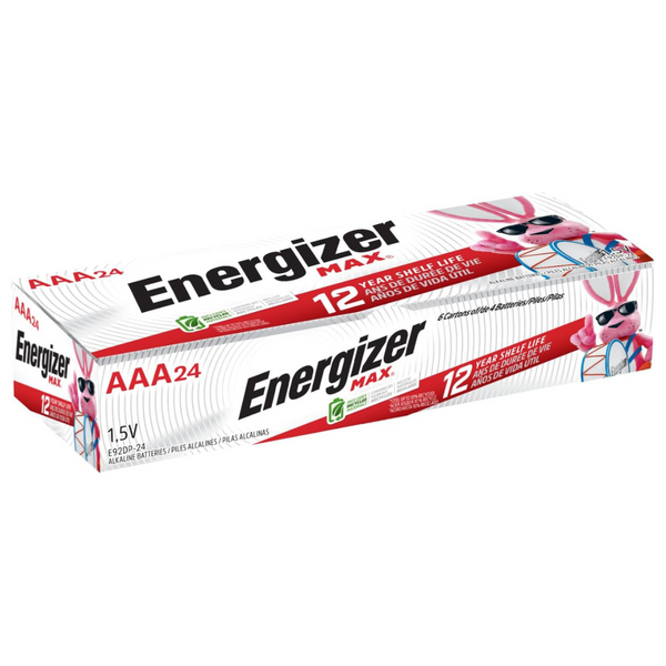 24-Count Energizer Max AAA Alkaline Batteries