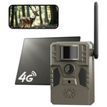 Conico Solar 4G LTE Cellular Trail Camera W/ Motion Activated & Night Vision