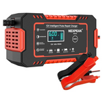 Nexpeak 12V 6A Intelligent Pulse Battery Trickle Charger