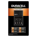 Duracell Ion Speed 1000 Battery Charger with 6 AA & 2 AAA Batteries