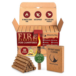 100 Sticks Fire Starters Sticks For Campfires And All-Weather