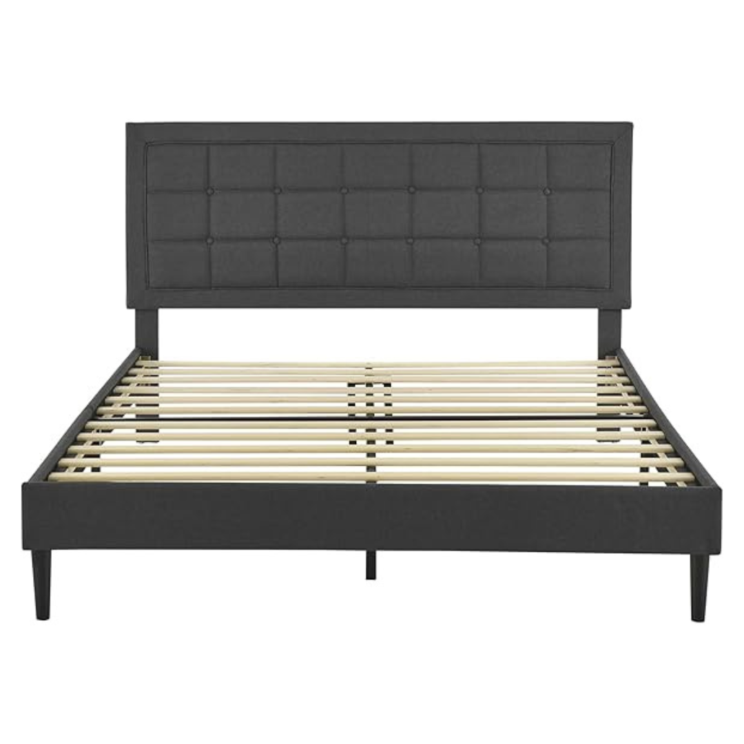 Decoro Mornington Upholstered 2.0 Platform Full Size Bed Frame & Headboard