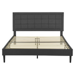 Decoro Mornington Upholstered 2.0 Platform Full Size Bed Frame & Headboard