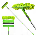 2-In-1 Rotatable Window Cleaning Squeegee Kit