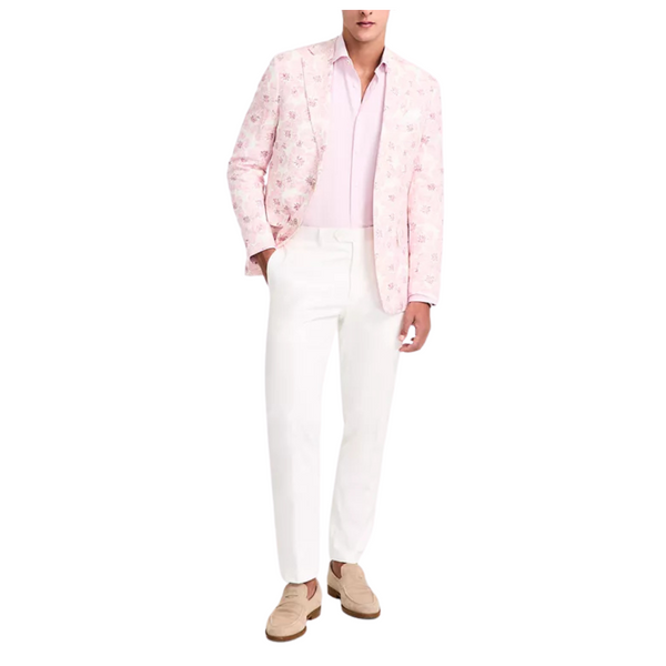 Tallia Men's Slim-Fit Printed Notch-Lapel Sport Coat