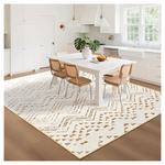 5ft x 7ft Snoffic Living Room Soft Area Rug (Beige)