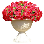 16 Bundles UV Resistant Realistic Fake Silk Artificial Petunias