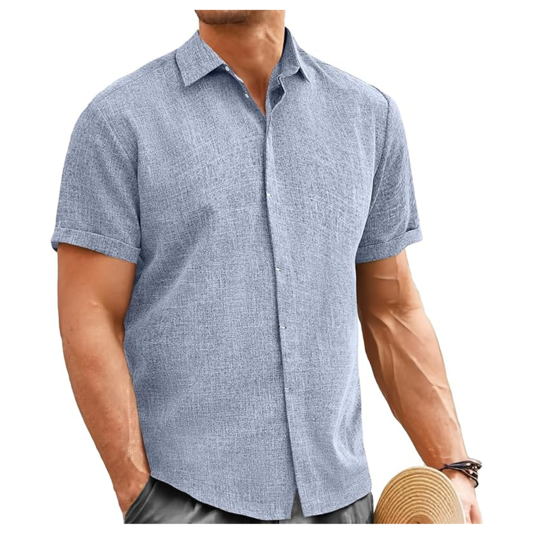 Men's Linen Lightweight Classic Shirt
