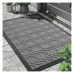 29.5" x 17" All-Season Outdoor Indoor Durable Doormat