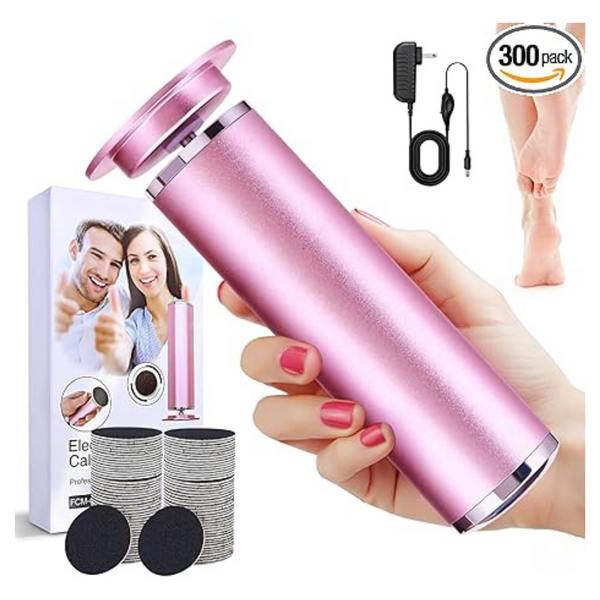 Dermave 800RPM Electric Foot Callus Remover W/ 60 Sandpaper Discs