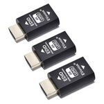 3-Pack EVanlak Hdmi Edid Emulator Passthrough Eliminated Emulator Adapter