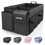 HOTOR Foldable Car Trunk Organizer With 2 Compartments