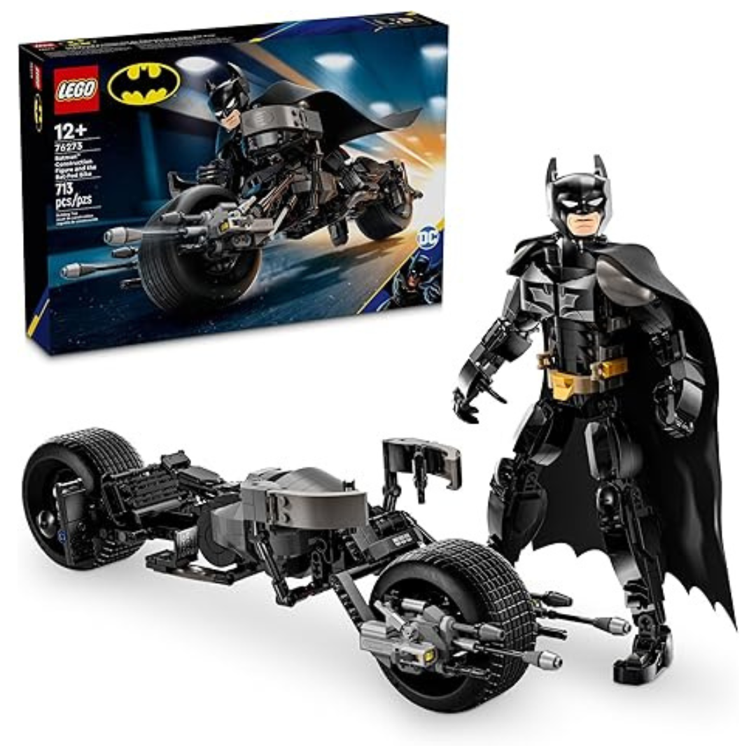 LEGO DC Batman Construction Figure & The Bat-Pod Bike Building Toys