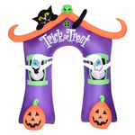9 Ft. Inflatable Pre-Lit Trick Or Treat Walkway Arch
