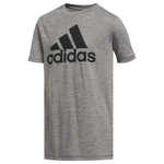 adidas kids Melange Badge of Sport Tee (Various)