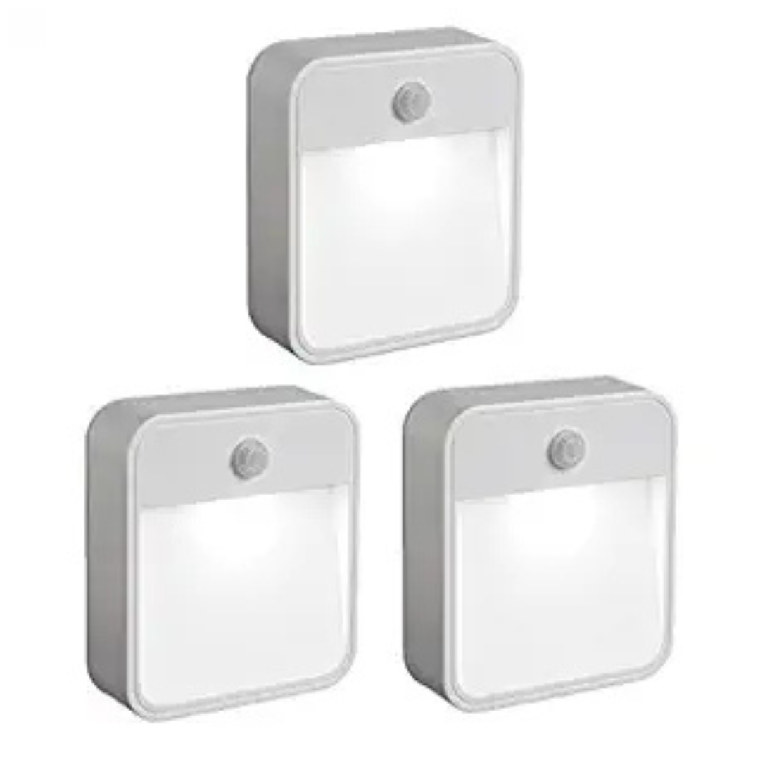 3-Pack Mr. Beams MB720 20-Lumen Motion Sensing Nightlights