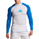 TSLA Men's UPF 50+ Long Sleeve Rash Guard Shirts (Plus Size)