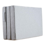 Portable Trifold 4" Foldable Memory Foam Topper