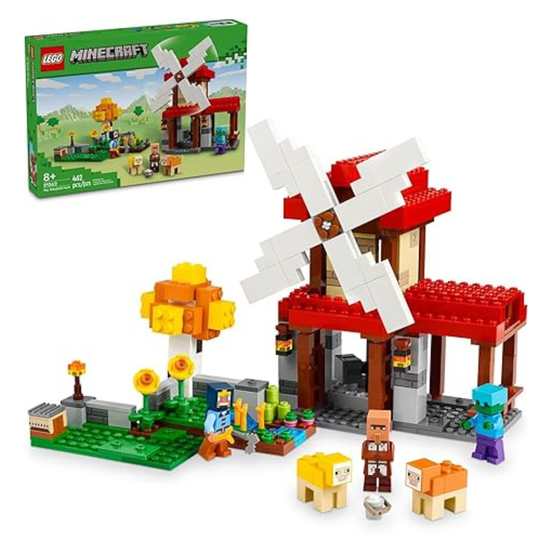 462-Piece Lego Minecraft The Windmill Farm Building Toys (21262)